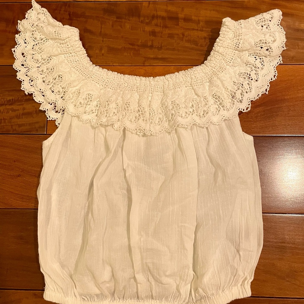 White Summer Top